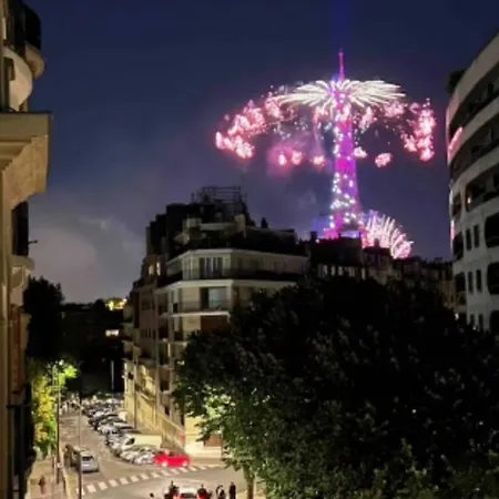 Avec Magnifique Vue Tour Eiffel Párizs