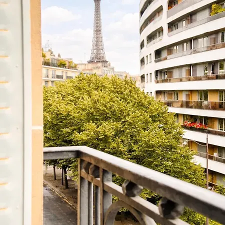 Apartman Avec Magnifique Vue Tour Eiffel Párizs
